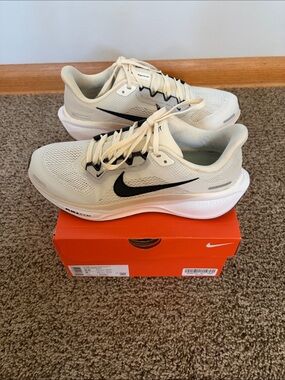 Nike Pegasus 41 Running Shoes Sail Phantom White Black WMNS Size 9.5